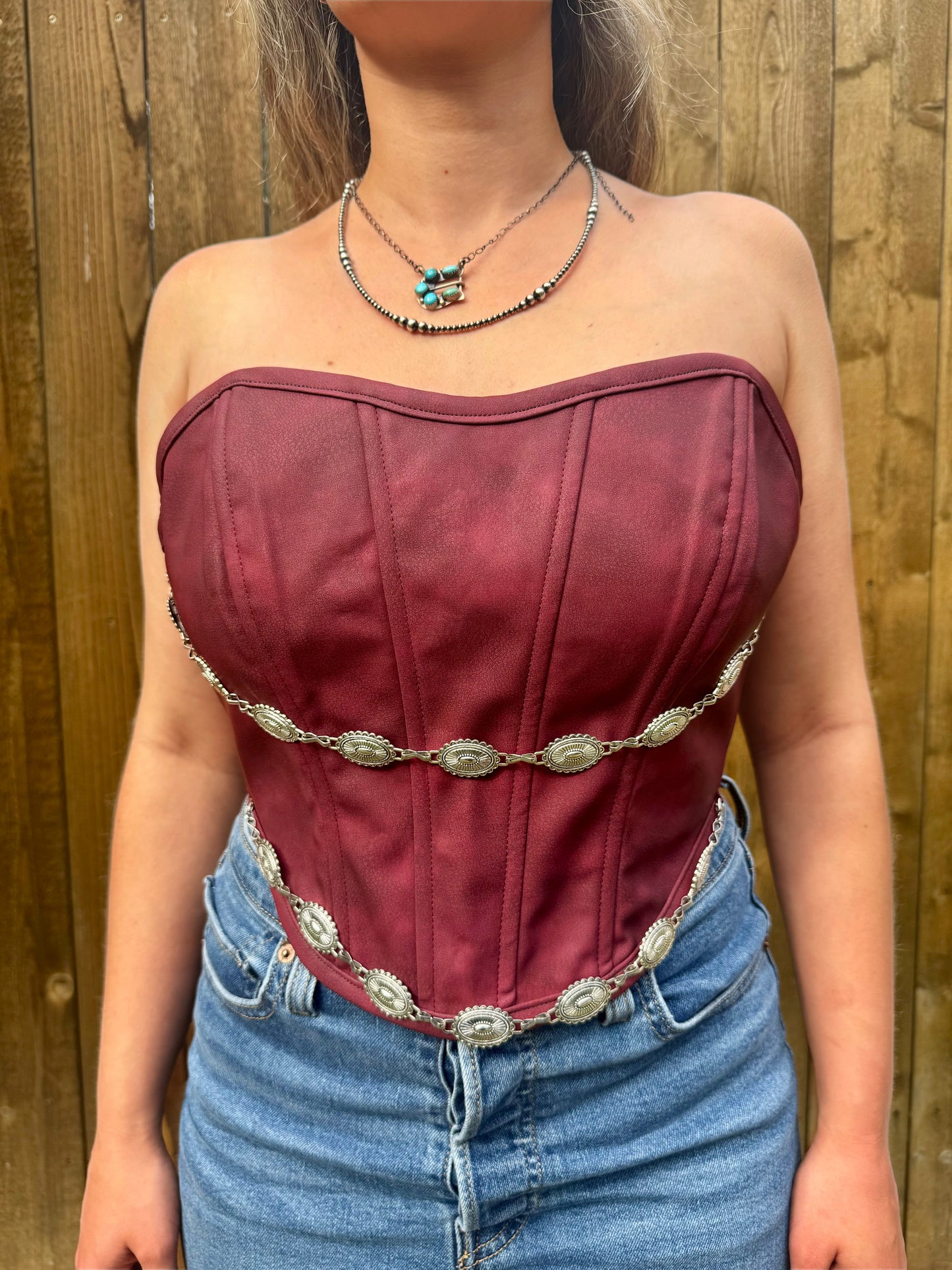 The Concho Corset Top