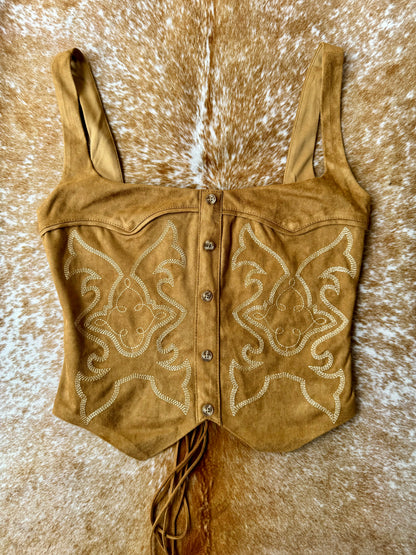 The Lainey Top - Tan