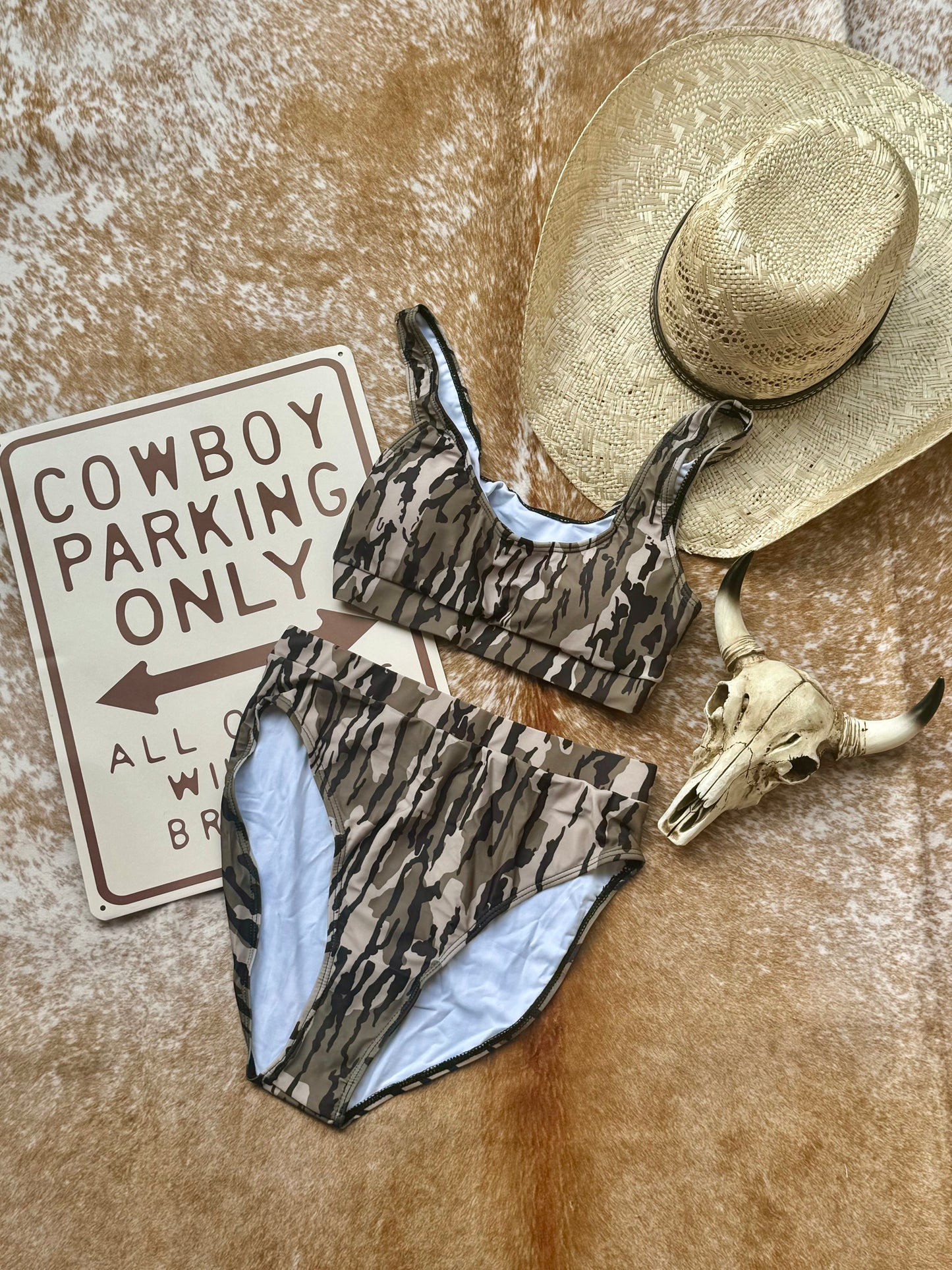Bottomland Camo Bikini
