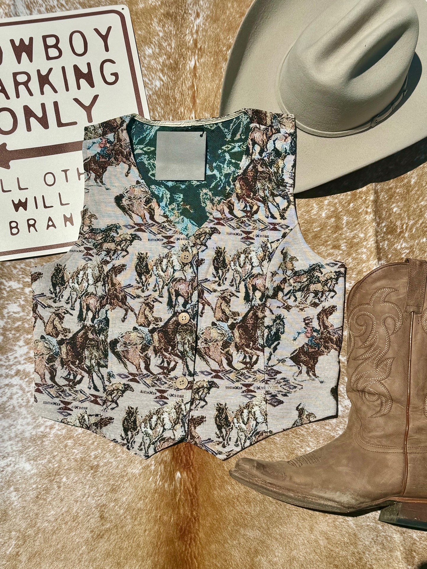 The Vintage Cowboy Vest