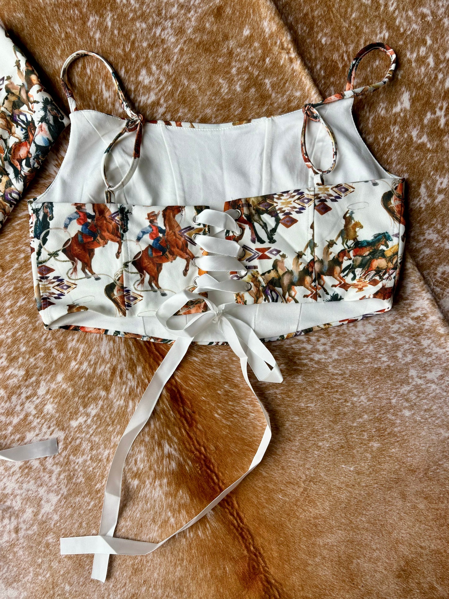 The Buckaroo Corset Top