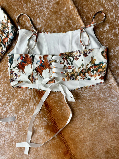 The Buckaroo Corset Top