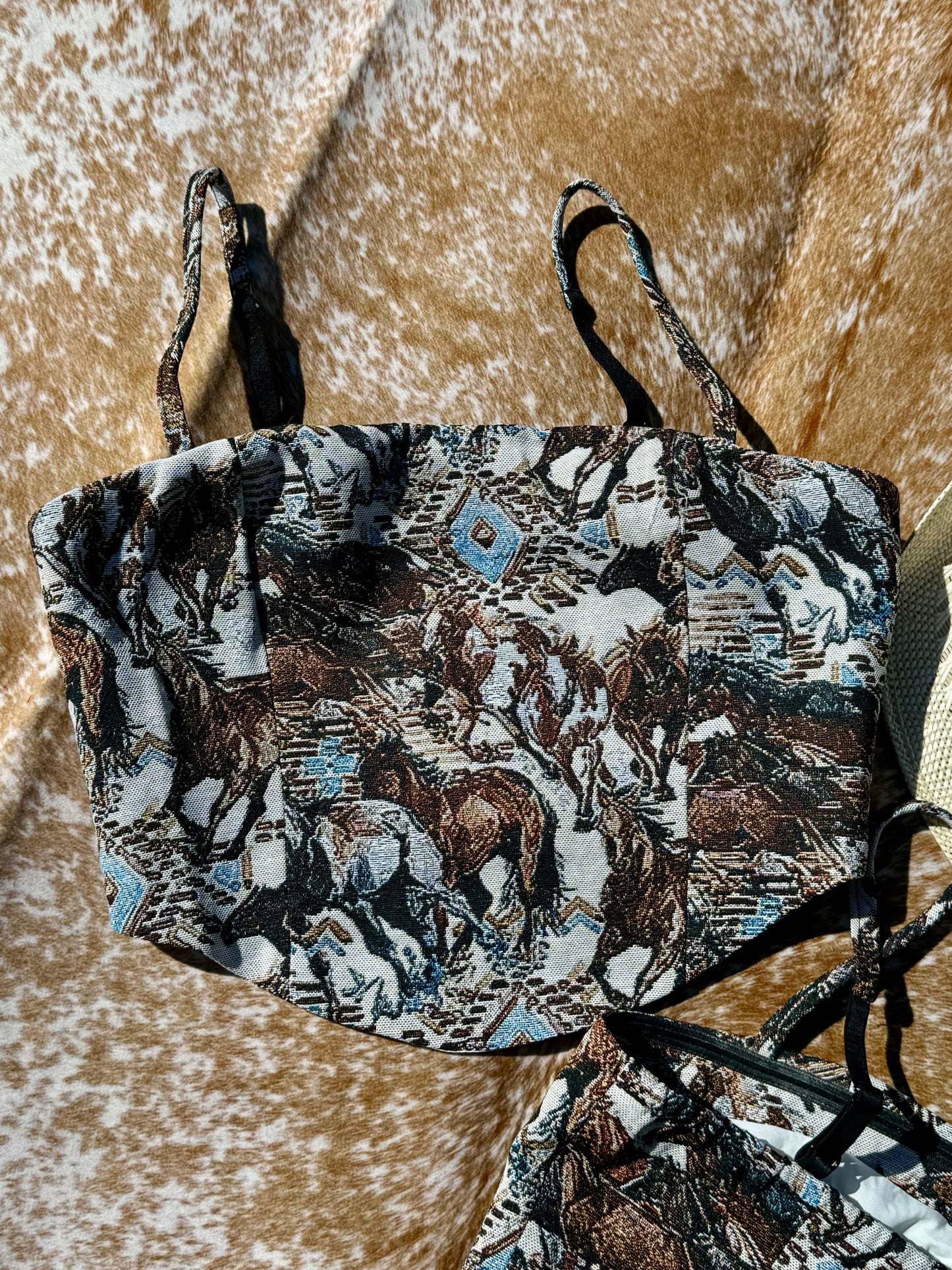 Horse Tapestry Tank
