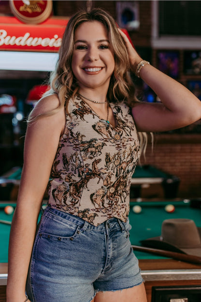 The Vintage Cowboy Vest